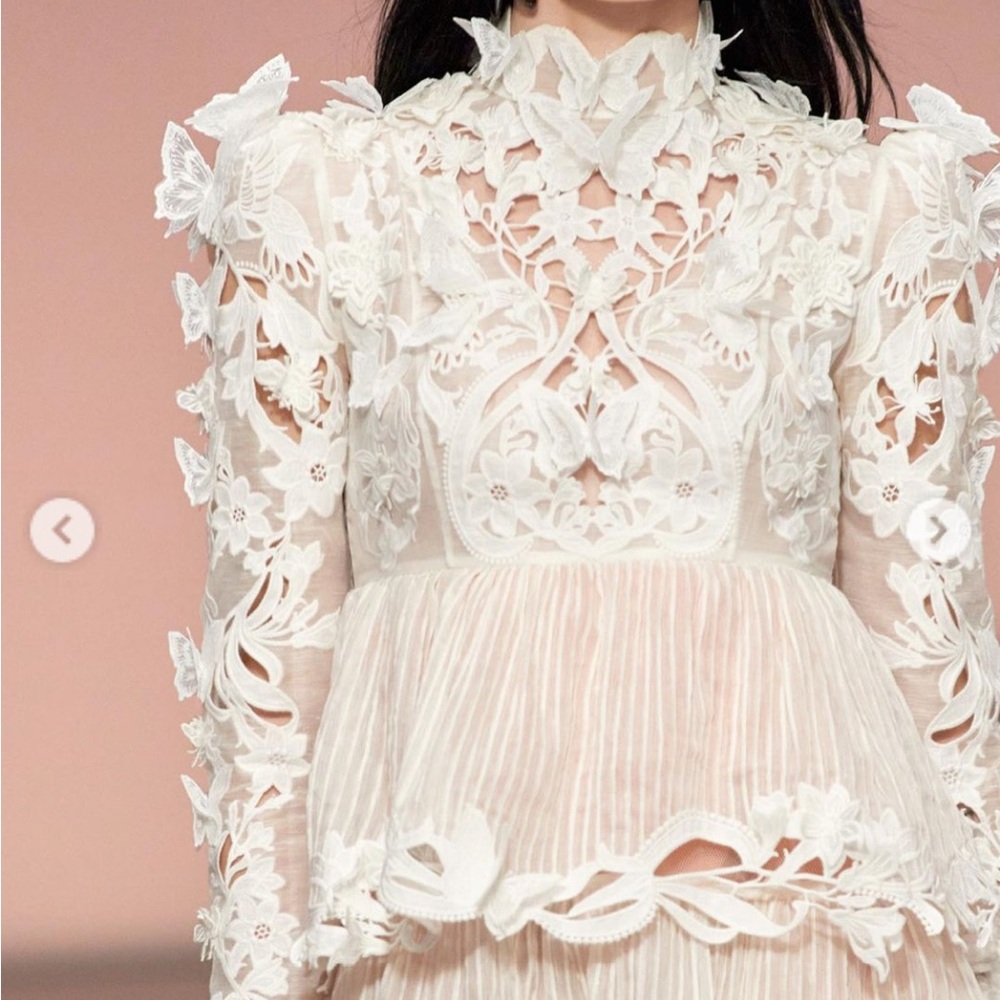 ZIMMERMANN LUMINOUS EMBROIDERED GOWN - Picture 14 of 16